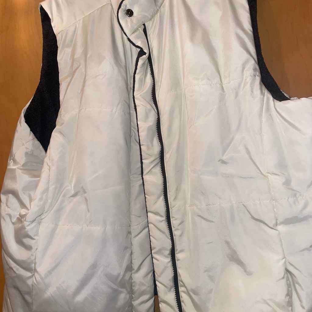 White Puffer Vest